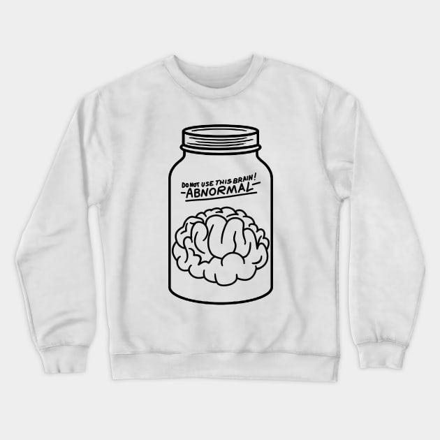 Abby Normal Crewneck Sweatshirt by valentinahramov